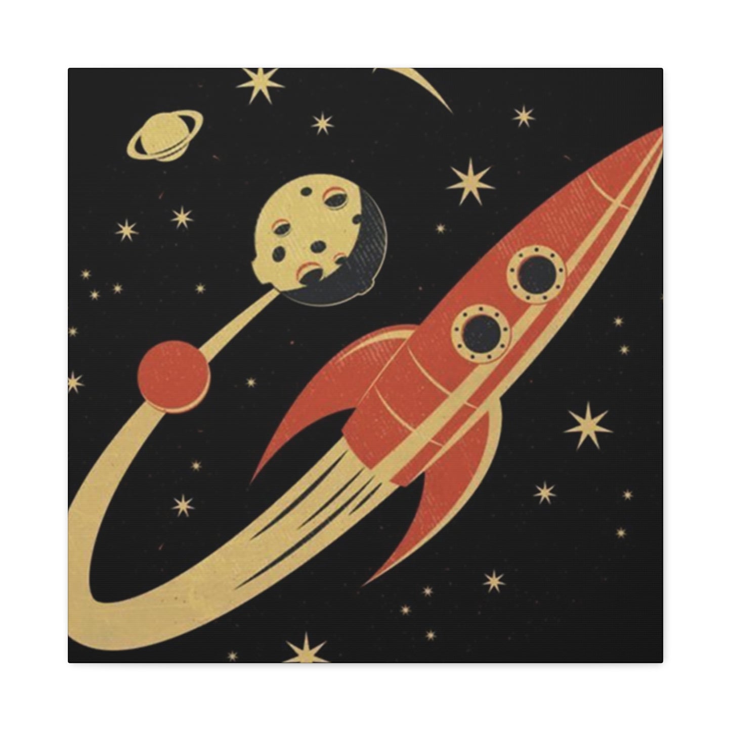 Rocket Poster Wall Art & Canvas Prints