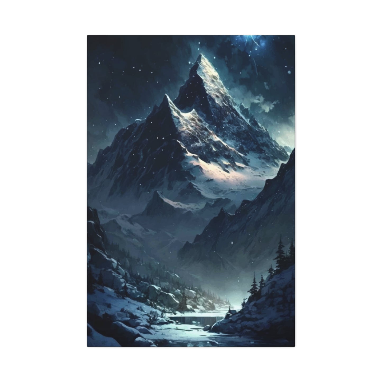 Dark Mountains Wall Art & Canvas Prints
