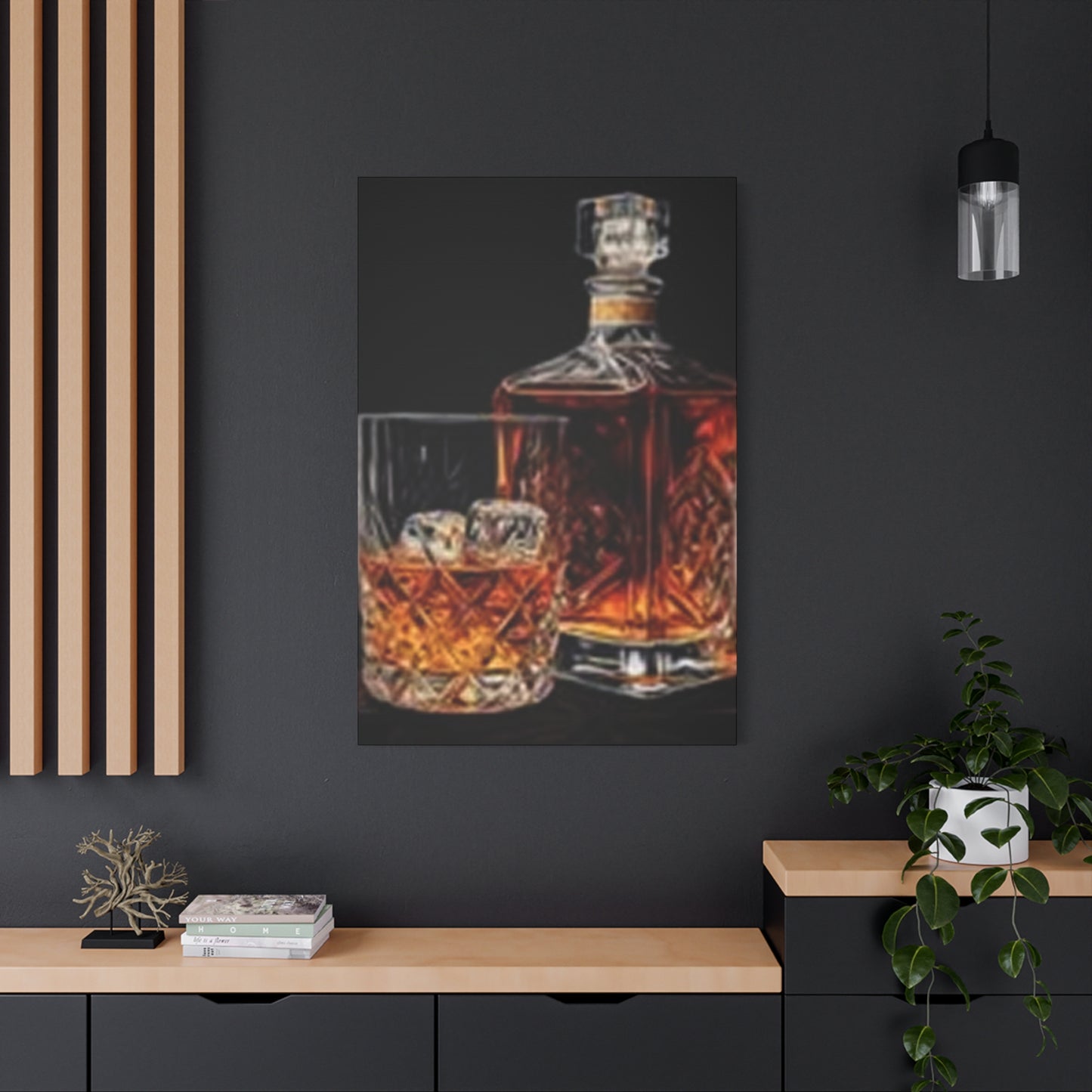 Ice Whiskey Photography Wall Art & Canvas Prints