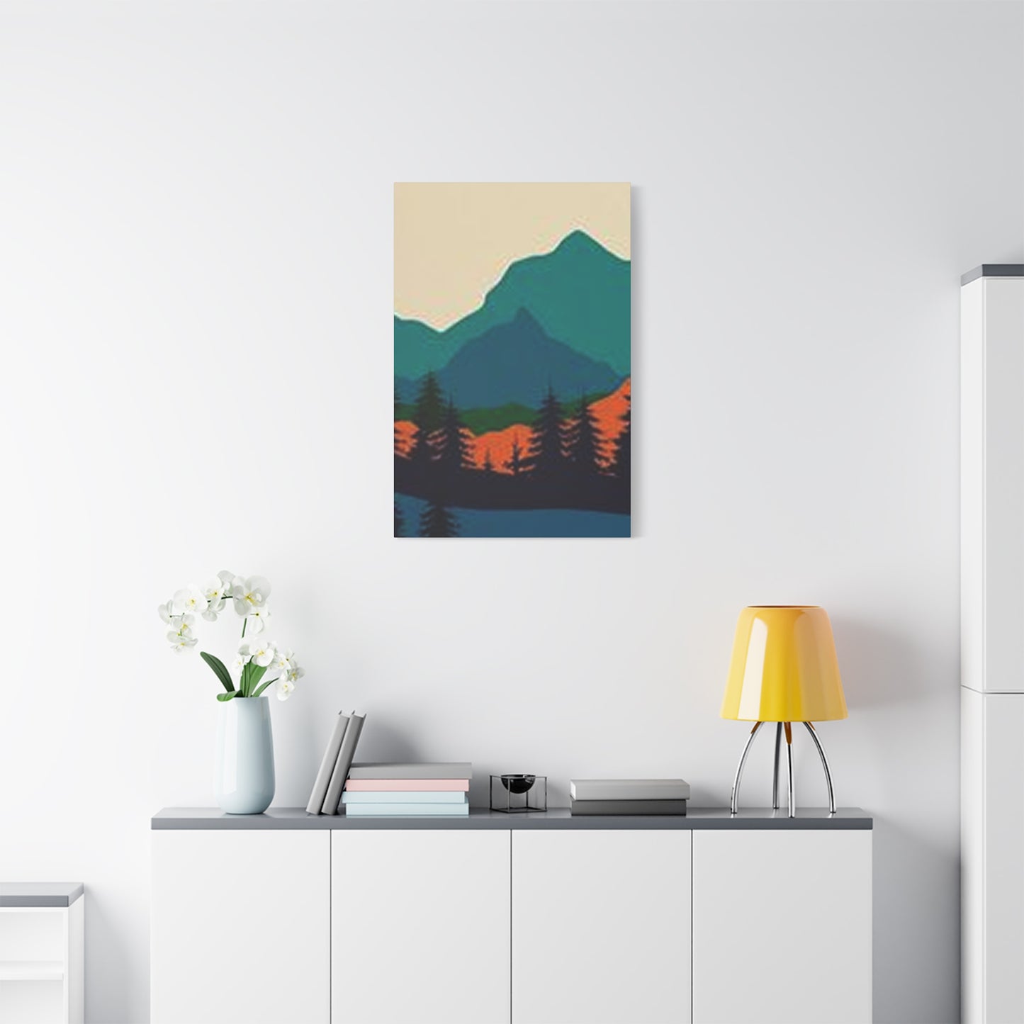 Mountain Drawing Wall Art & Canvas Prints