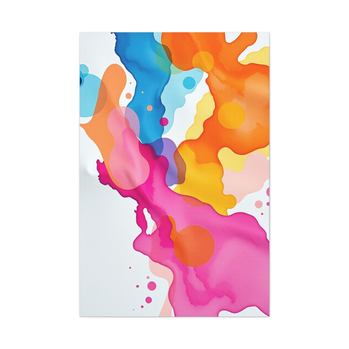 Abstract Watercolors Art Canvas Art 2 Wall Art & Canvas Print
