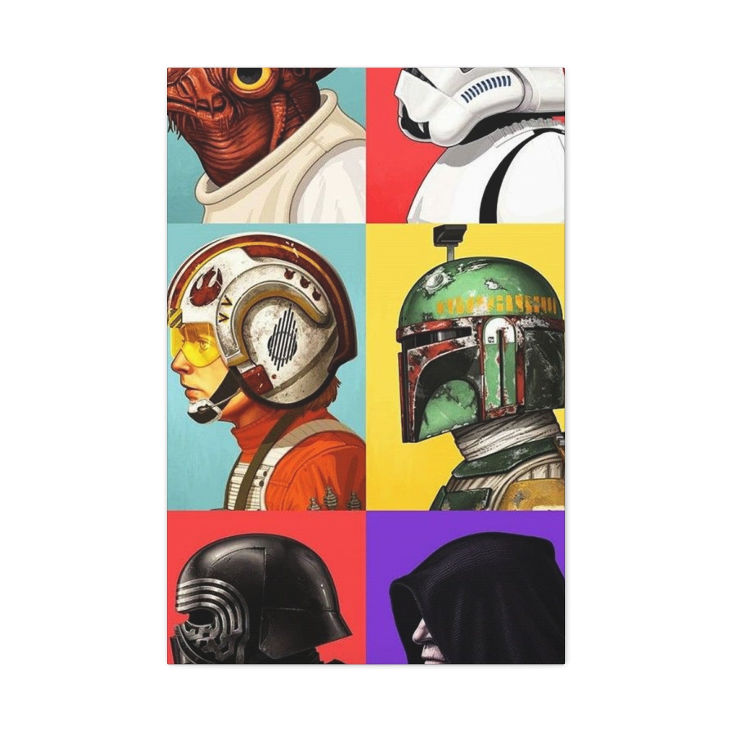 Star Wars Characters Poster Wall Art & Canvas Prints