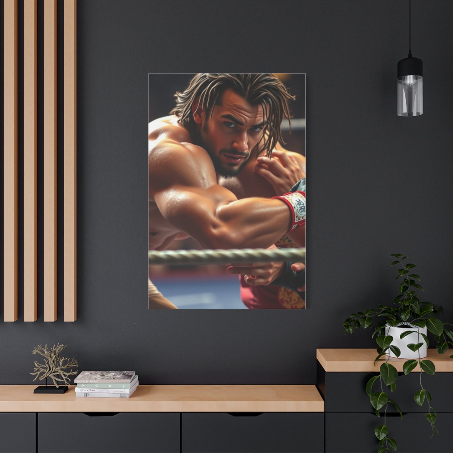 Masterpiece Wrestling Art Vision Wall Art & Canvas Print