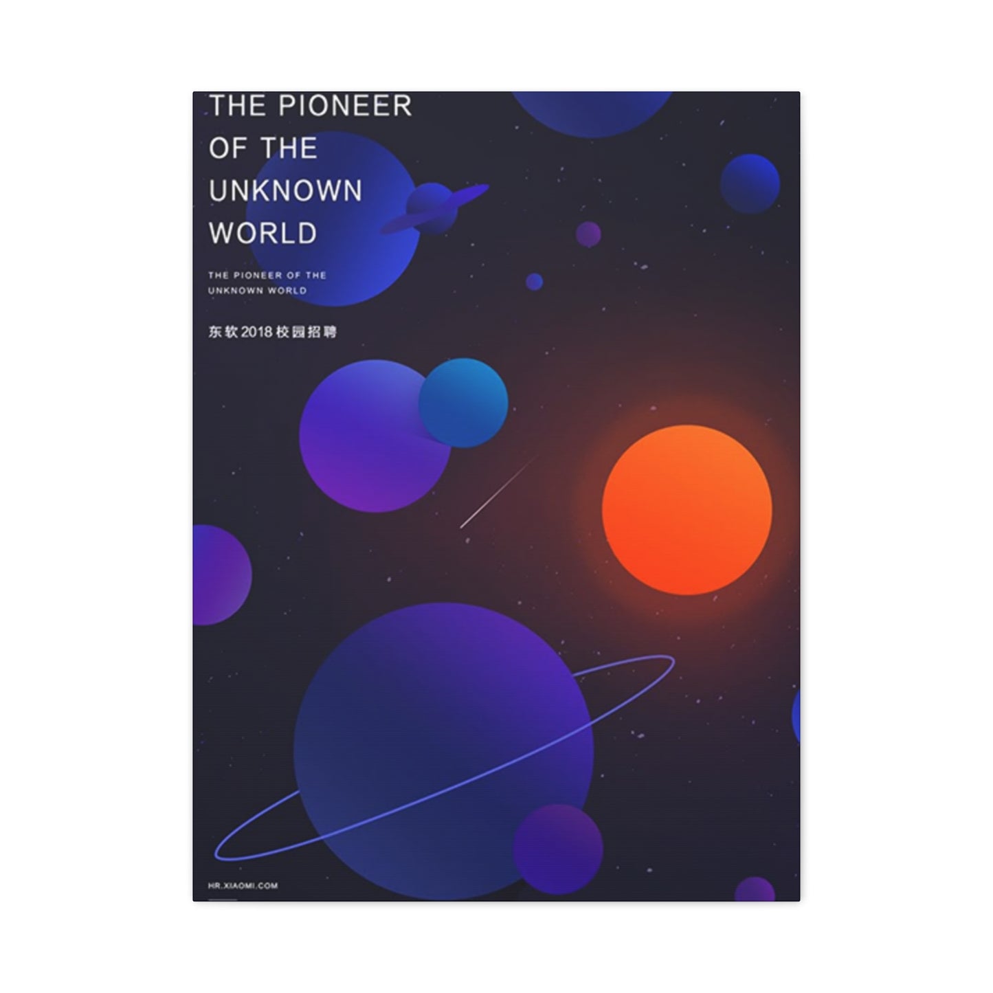 Pioneer Of The Unknown World Wall Art & Canvas Prints