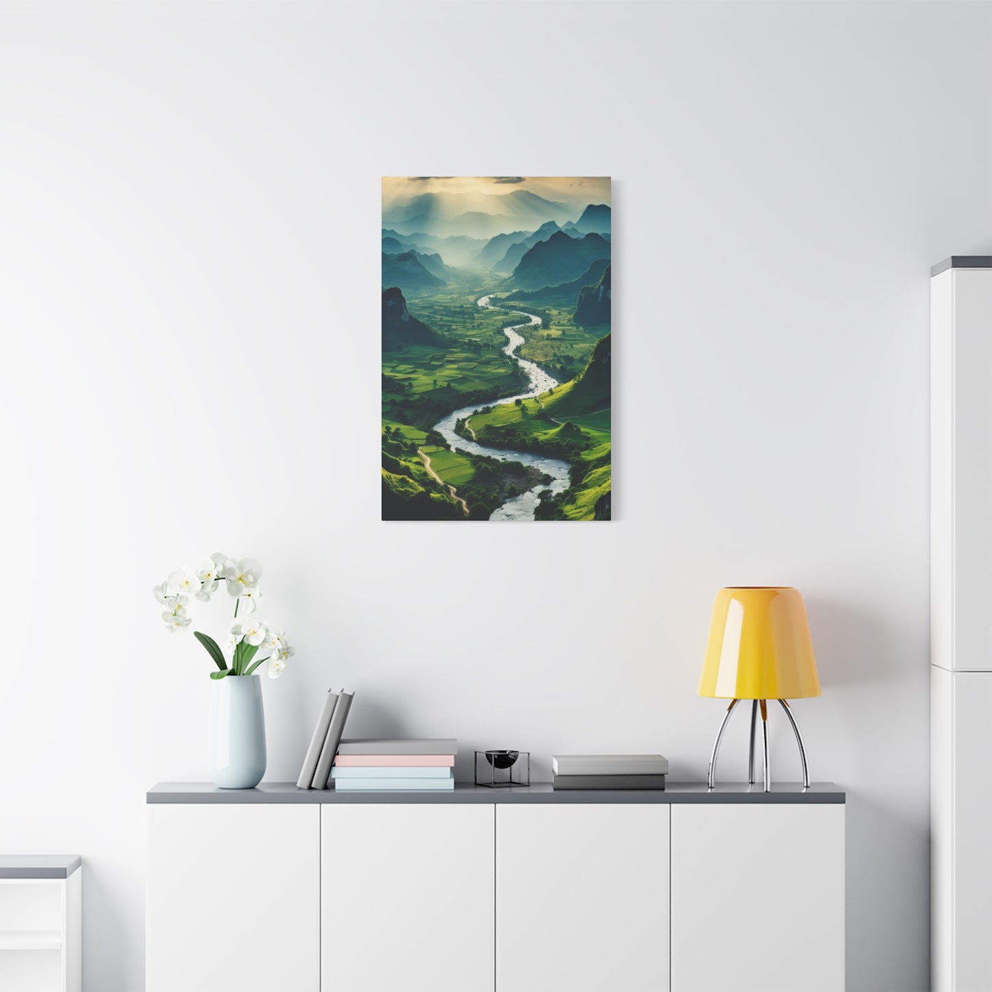 Sunshine in Mountains Wall Art & Canvas Prints