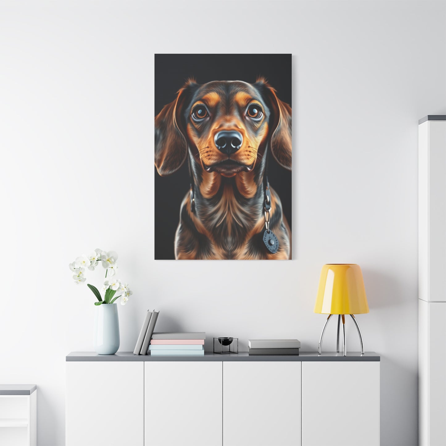 Supreme Dachshund Art Wall Art & Canvas Print