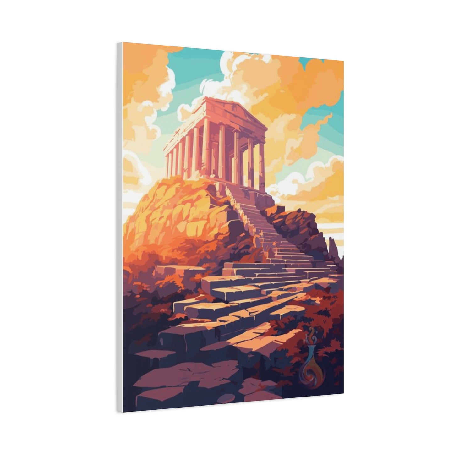 Athens Painting Wall Art & Canvas Prints