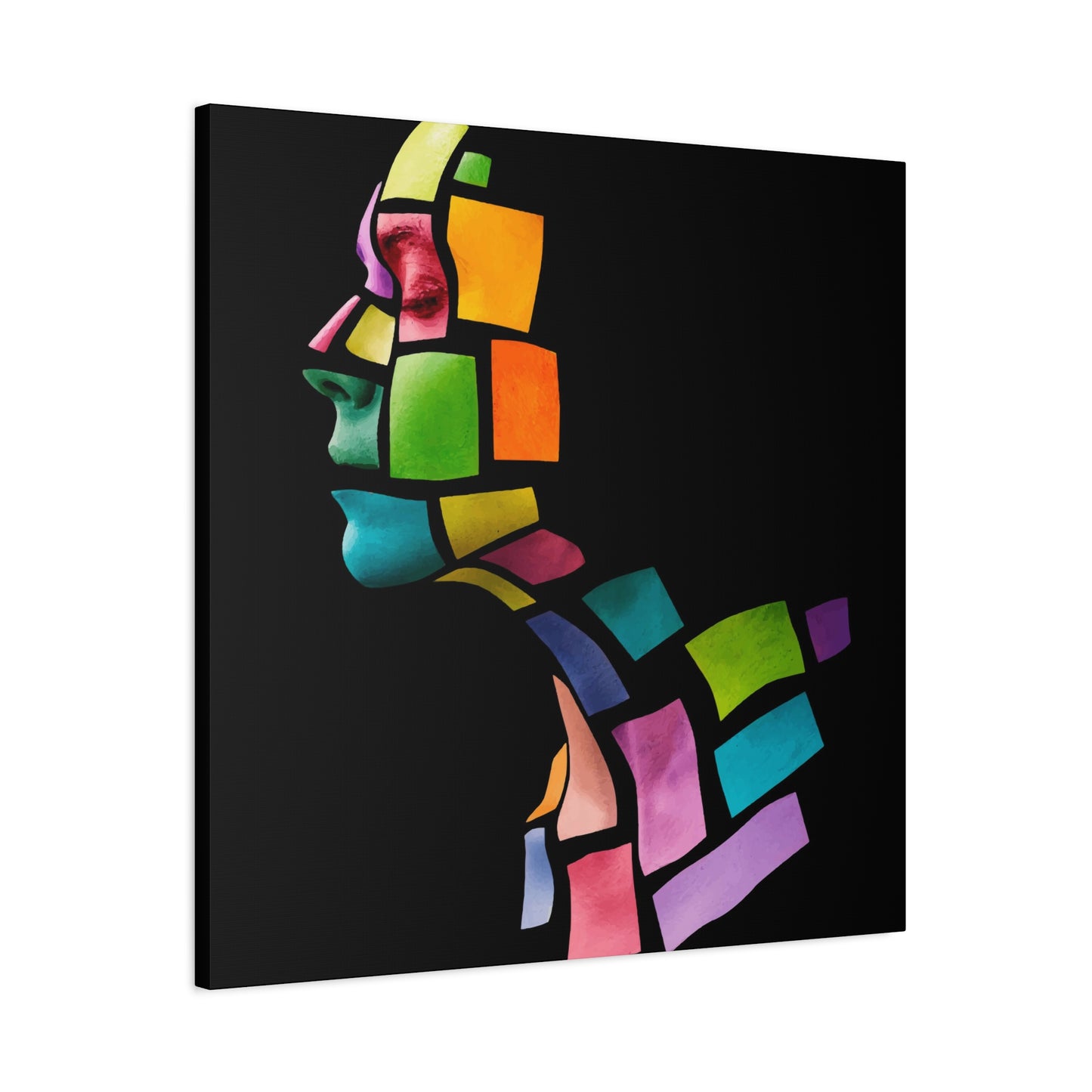 Color Block Wall Art & Canvas Prints