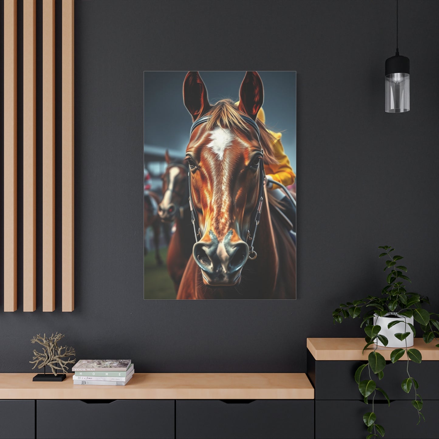 Vision Horse Racing Art Art Wall Art & Canvas Print