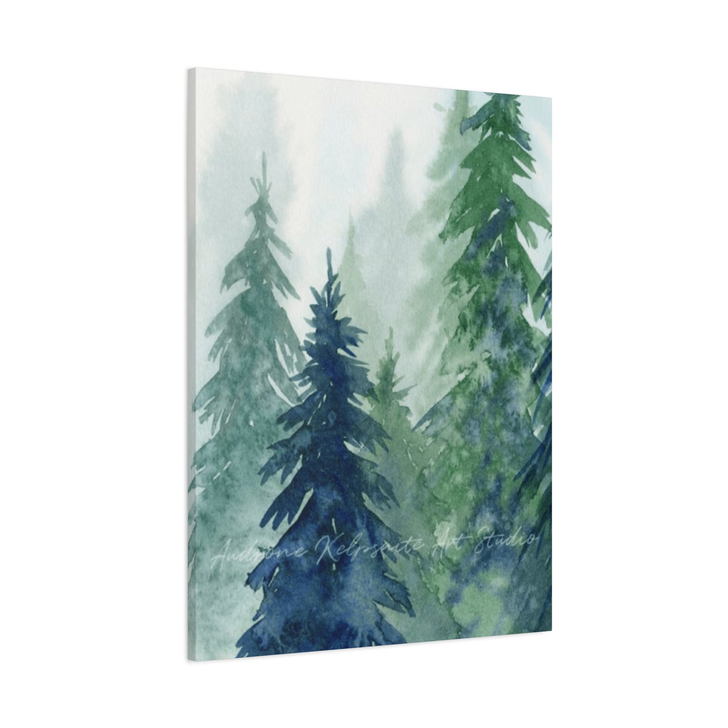 Long Pine Trees Wall Art & Canvas Prints