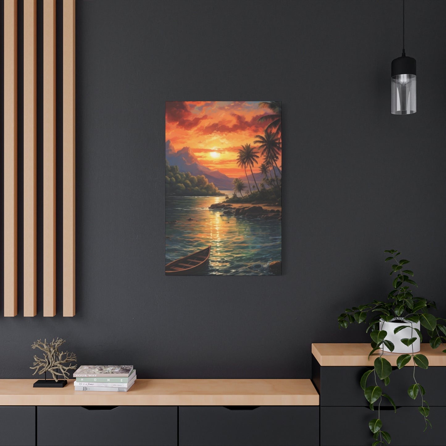 Bot In River Wall Art & Canvas Prints