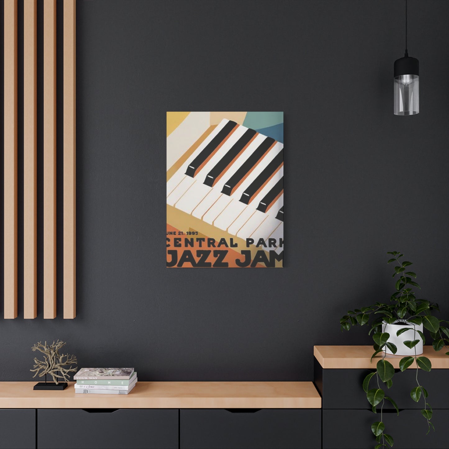 Central Park Jazz Jam Wall Art & Canvas Prints