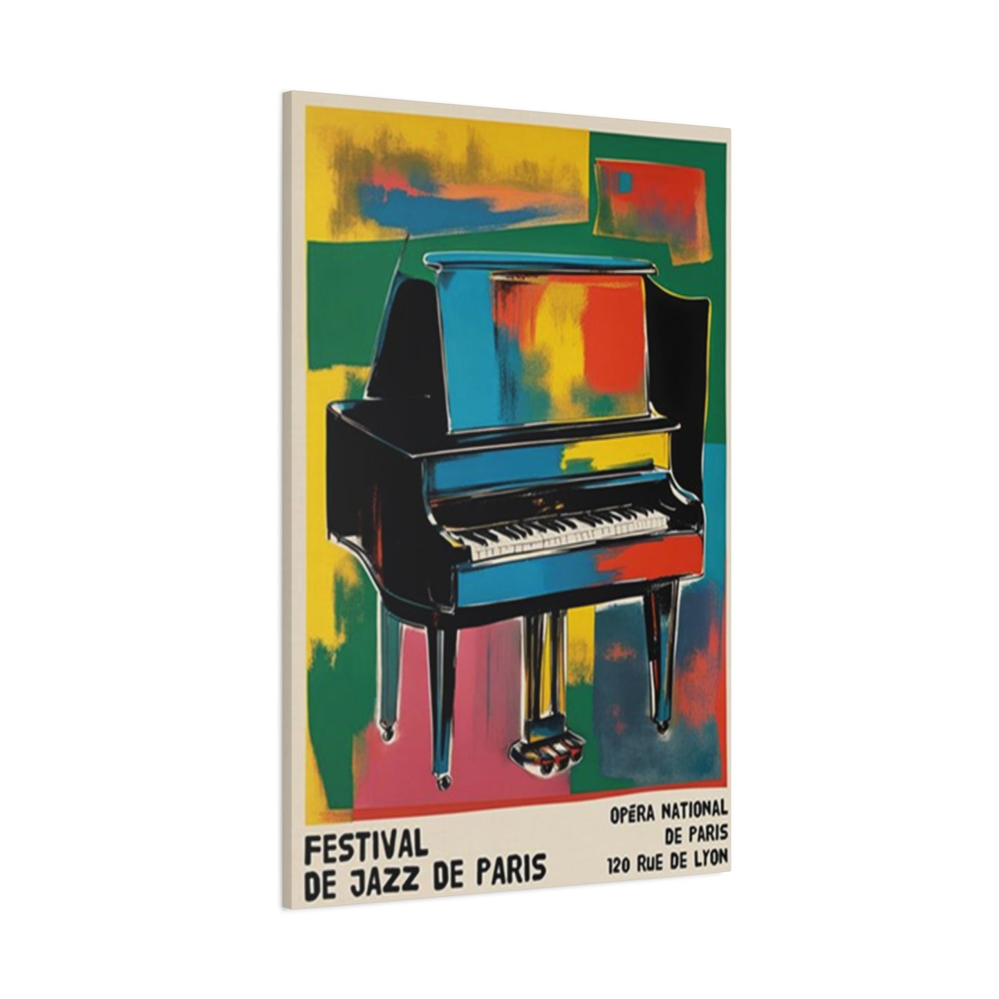 Festival De Jazz De Paris Wall Art & Canvas Prints