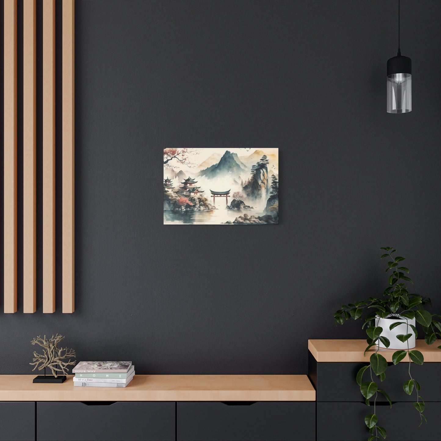 Zen Garden Gateway Wall Art & Canvas Prints