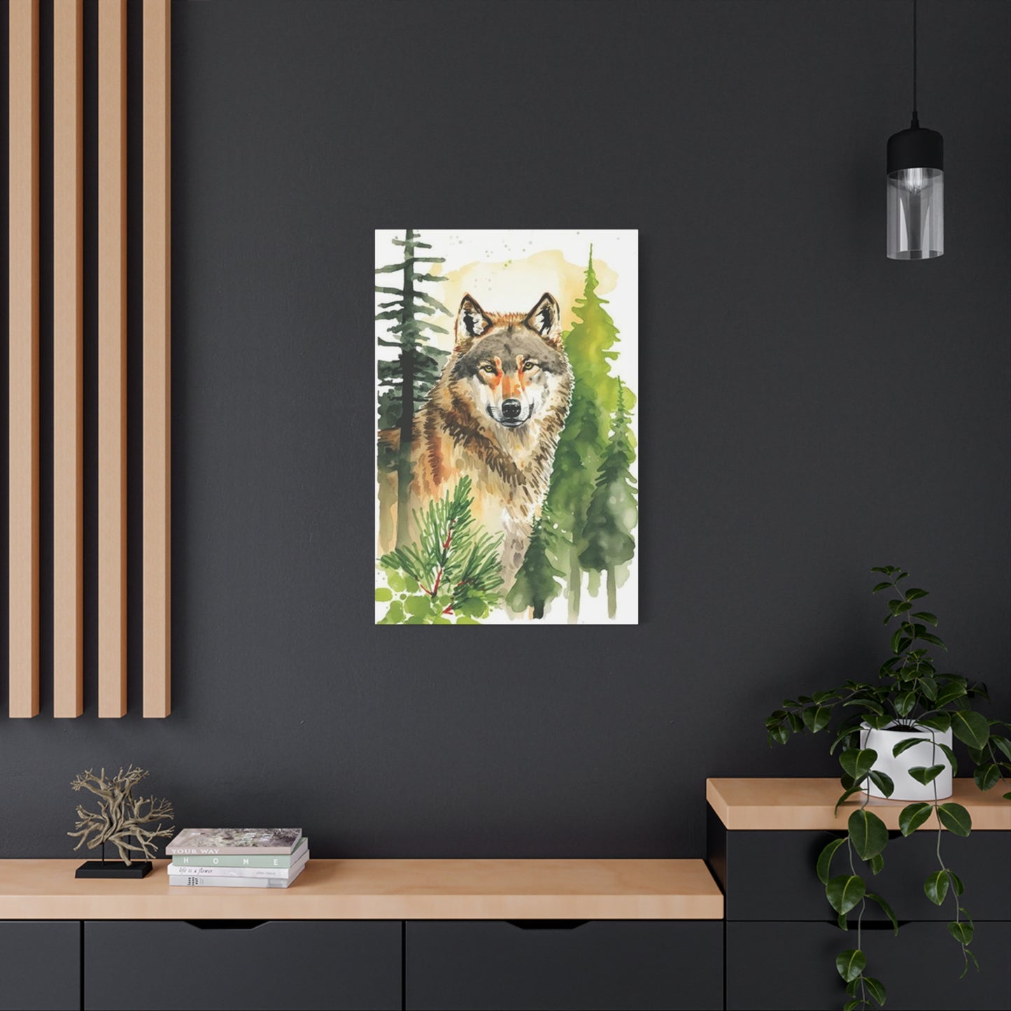 Wolf Painting Wall Art & Canvas Prints