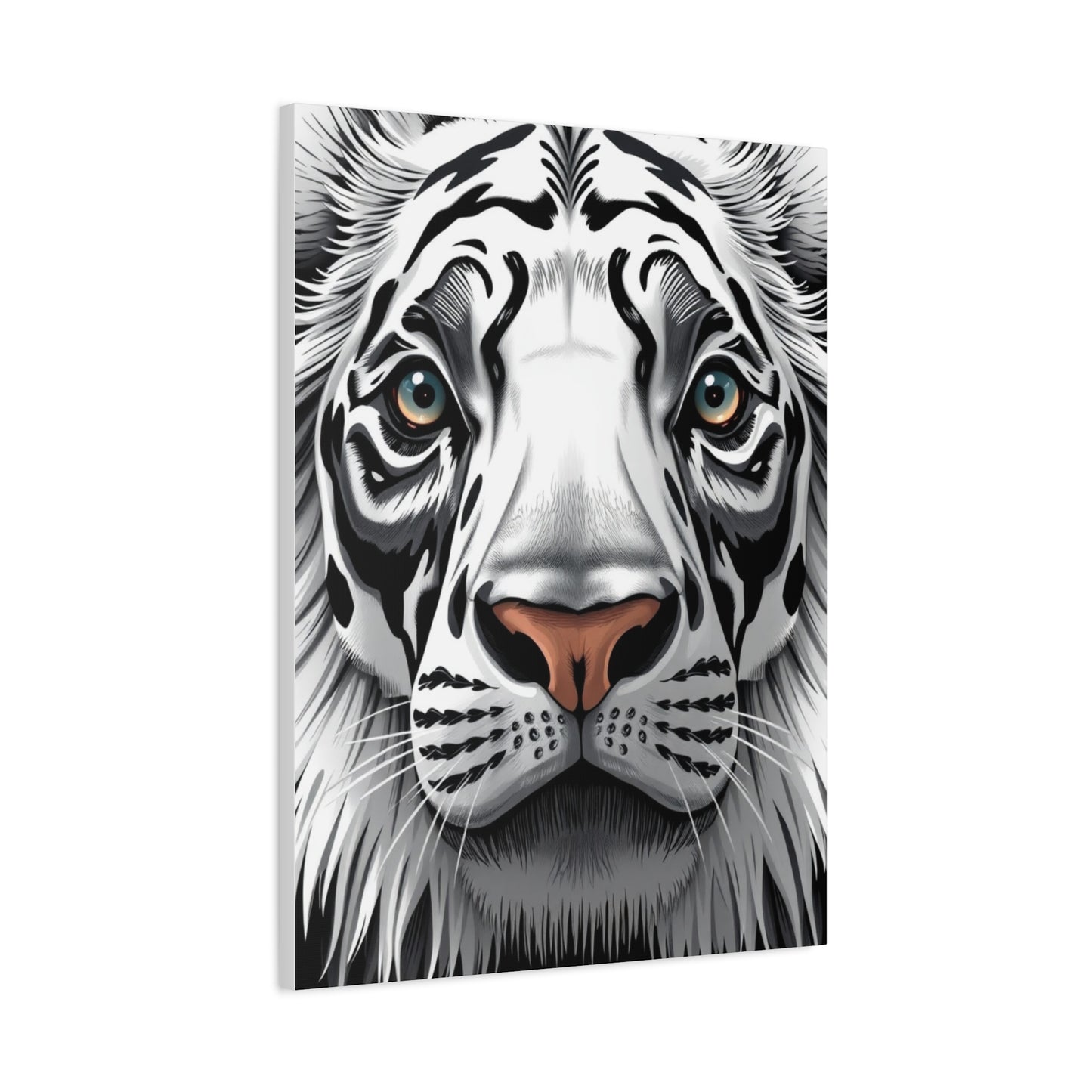 Black and White Illustrations Art Luxury Canvas Wall Art & Canvas Print