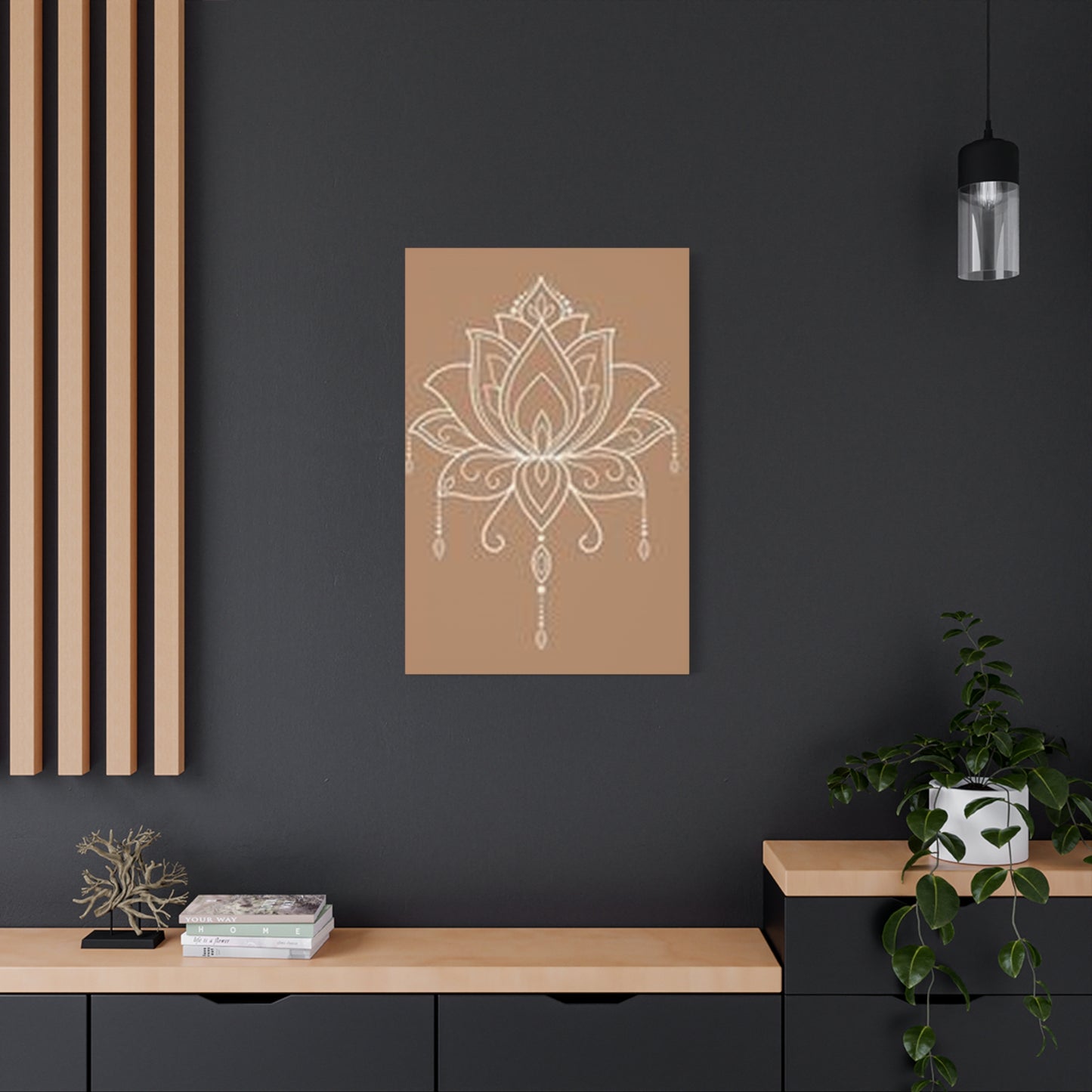 Mandala Buddha Lotus Poster Wall Art & Canvas Prints