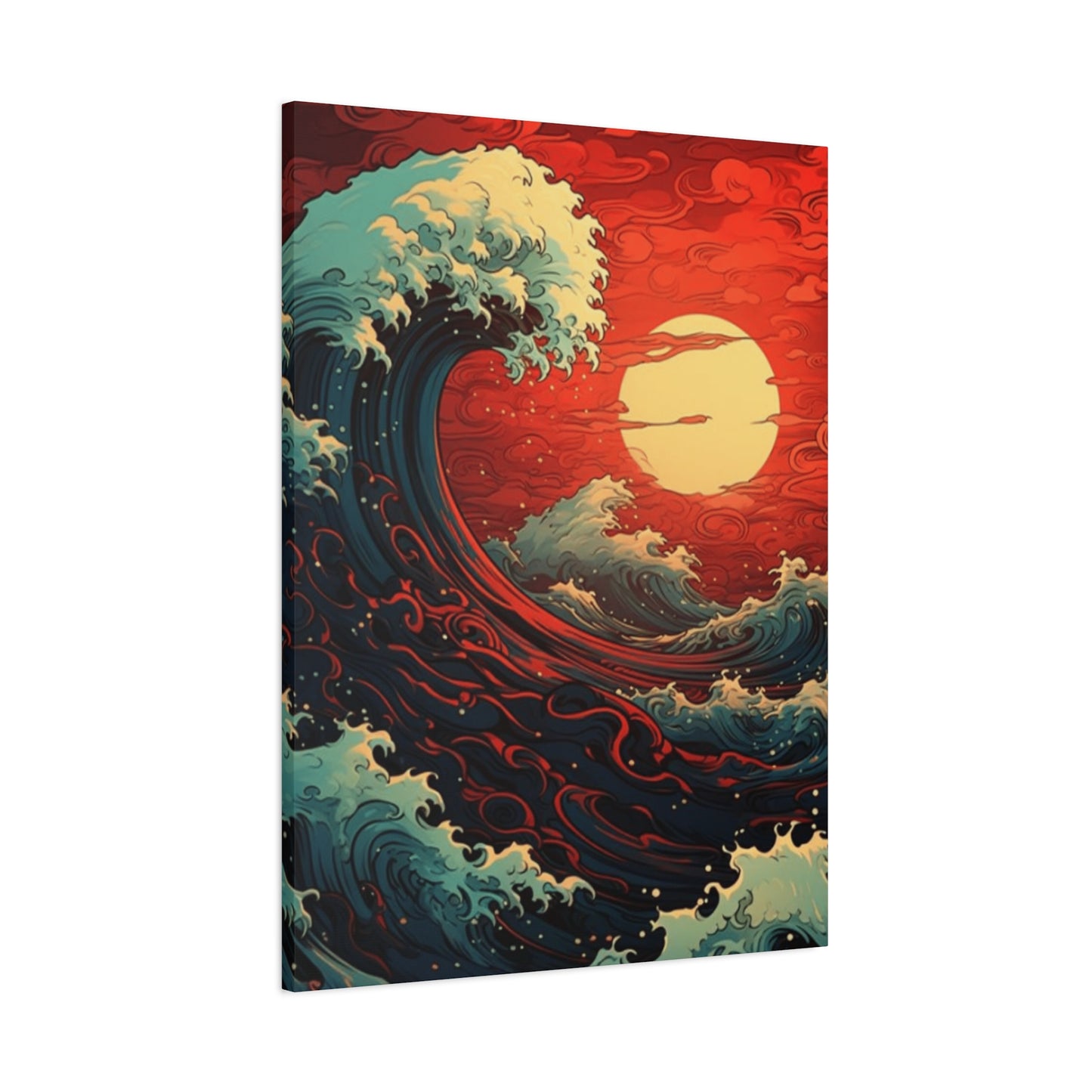 Vintage Waves Wall Art & Canvas Prints