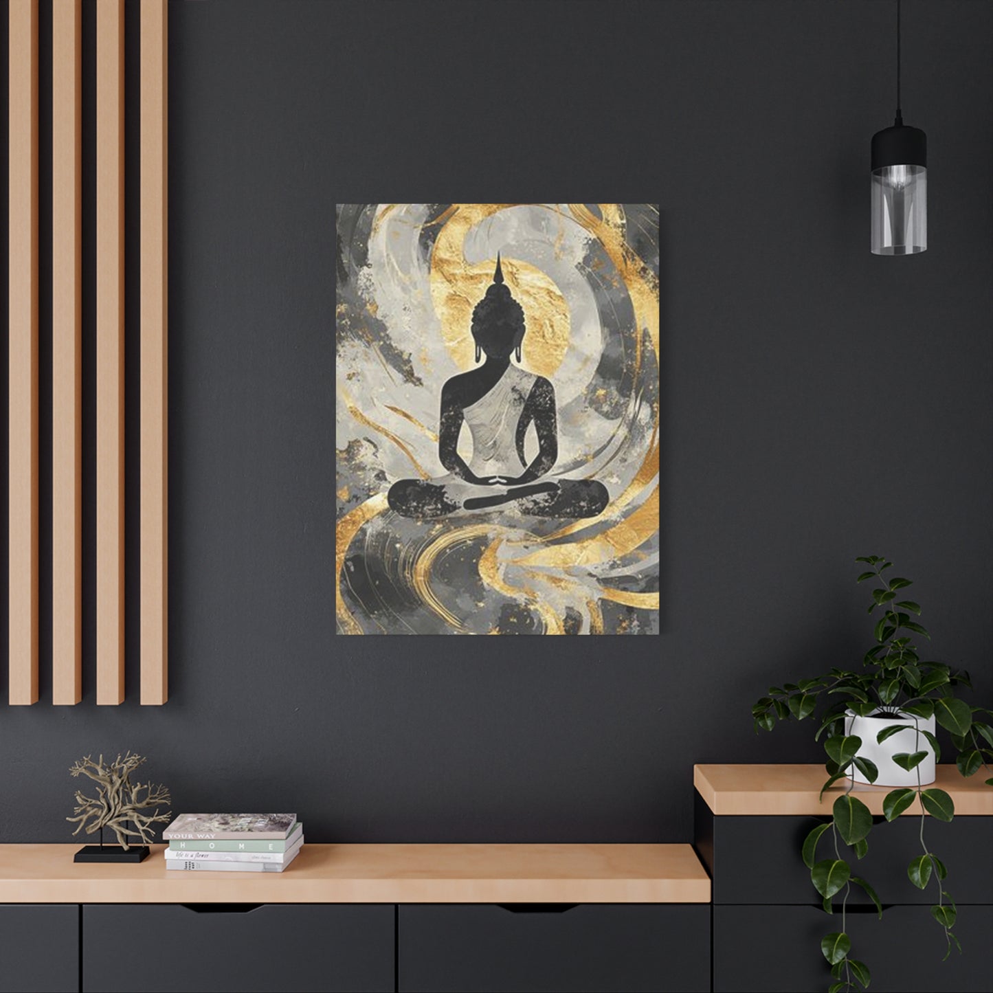 Buddha Golden Painting Wall Art & Canvas Prints