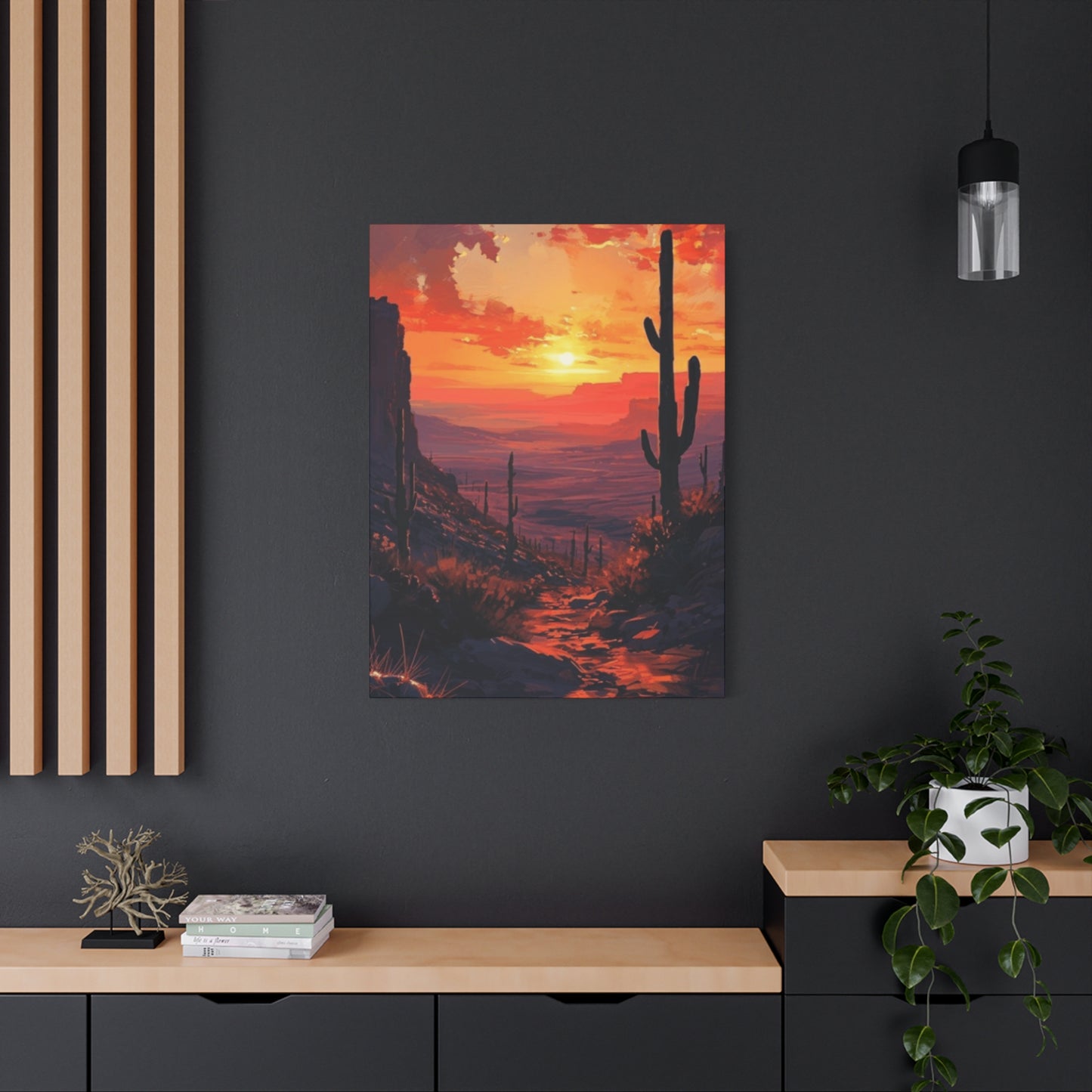 Arizona Desert Sky Sunset Wall Art & Canvas Prints