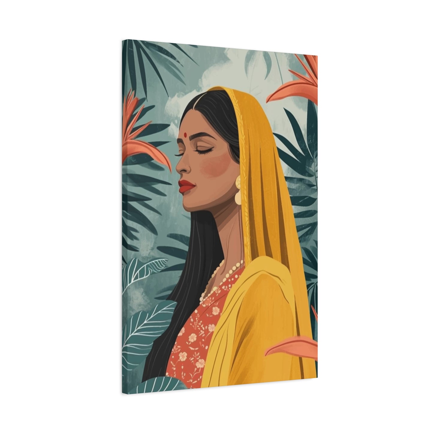 Indian Girl Wall Art & Canvas Prints