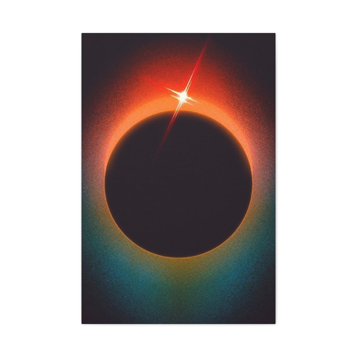 Solar Eclipse Poster Wall Art & Canvas Prints