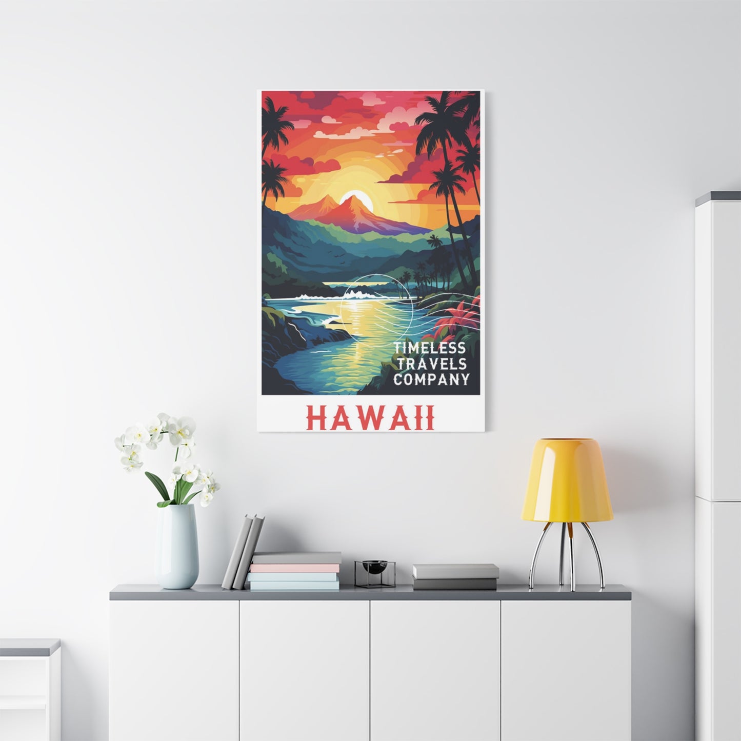 Hawaii Sunset Poster Wall Art & Canvas Prints