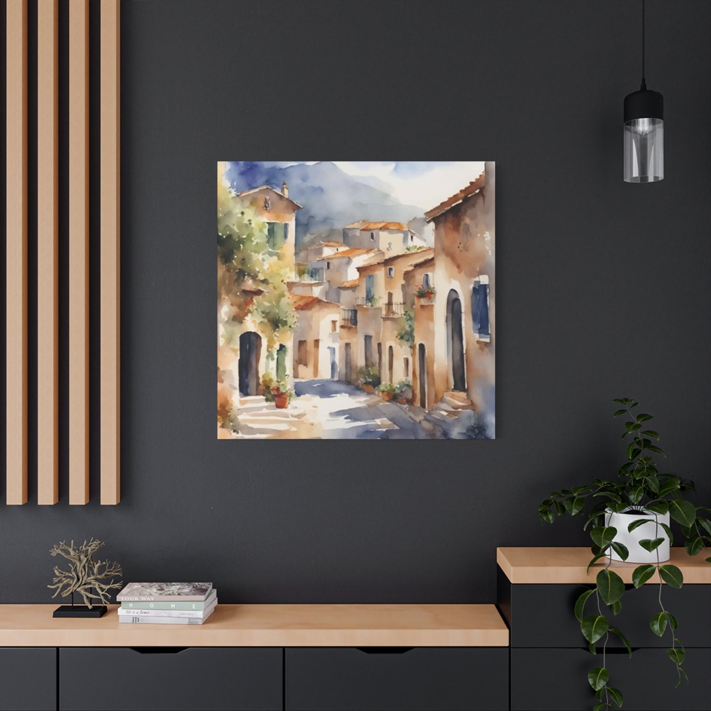 Town Abstract Wall Art & Canvas Prints