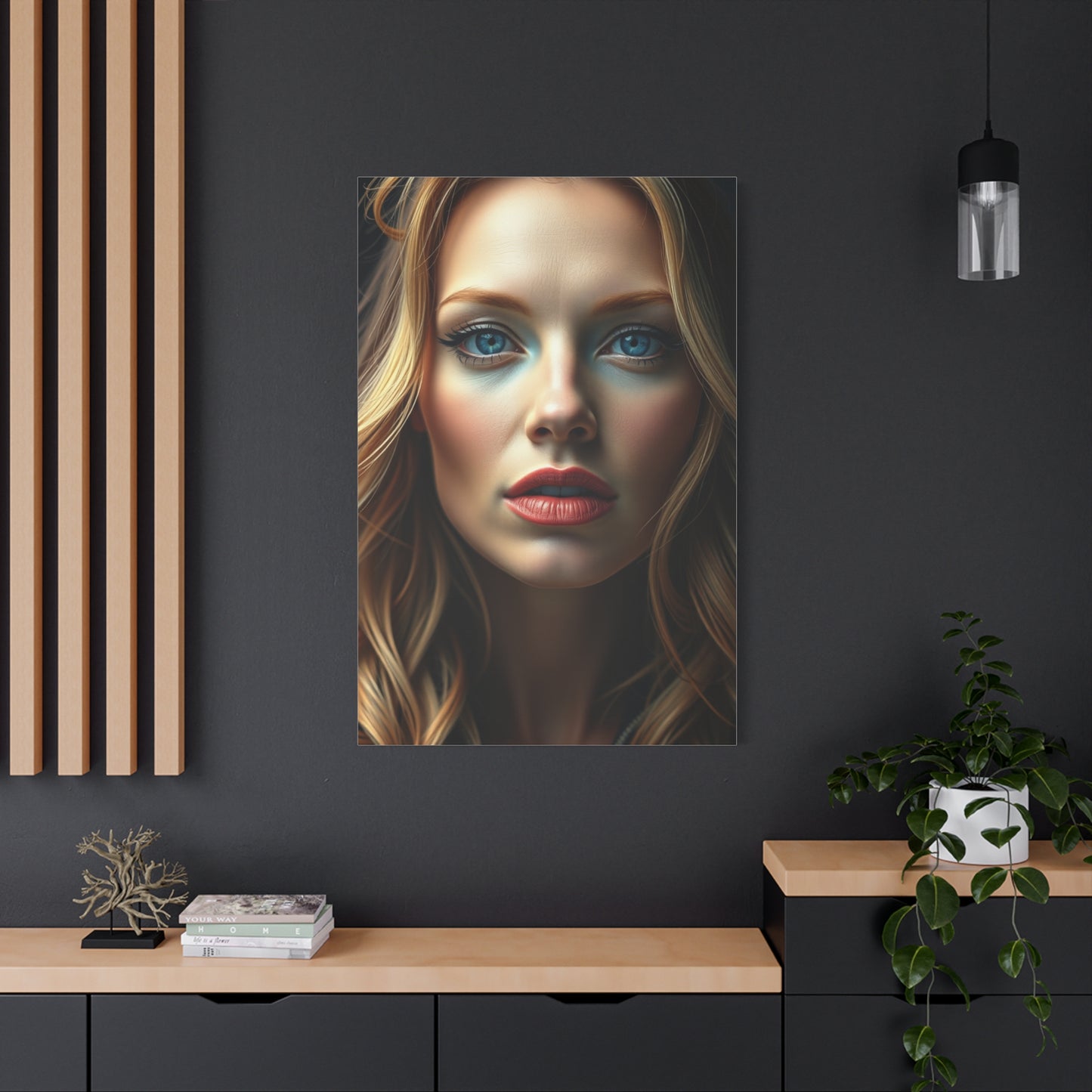 Opulent Moss Reverence Wall Art & Canvas Print