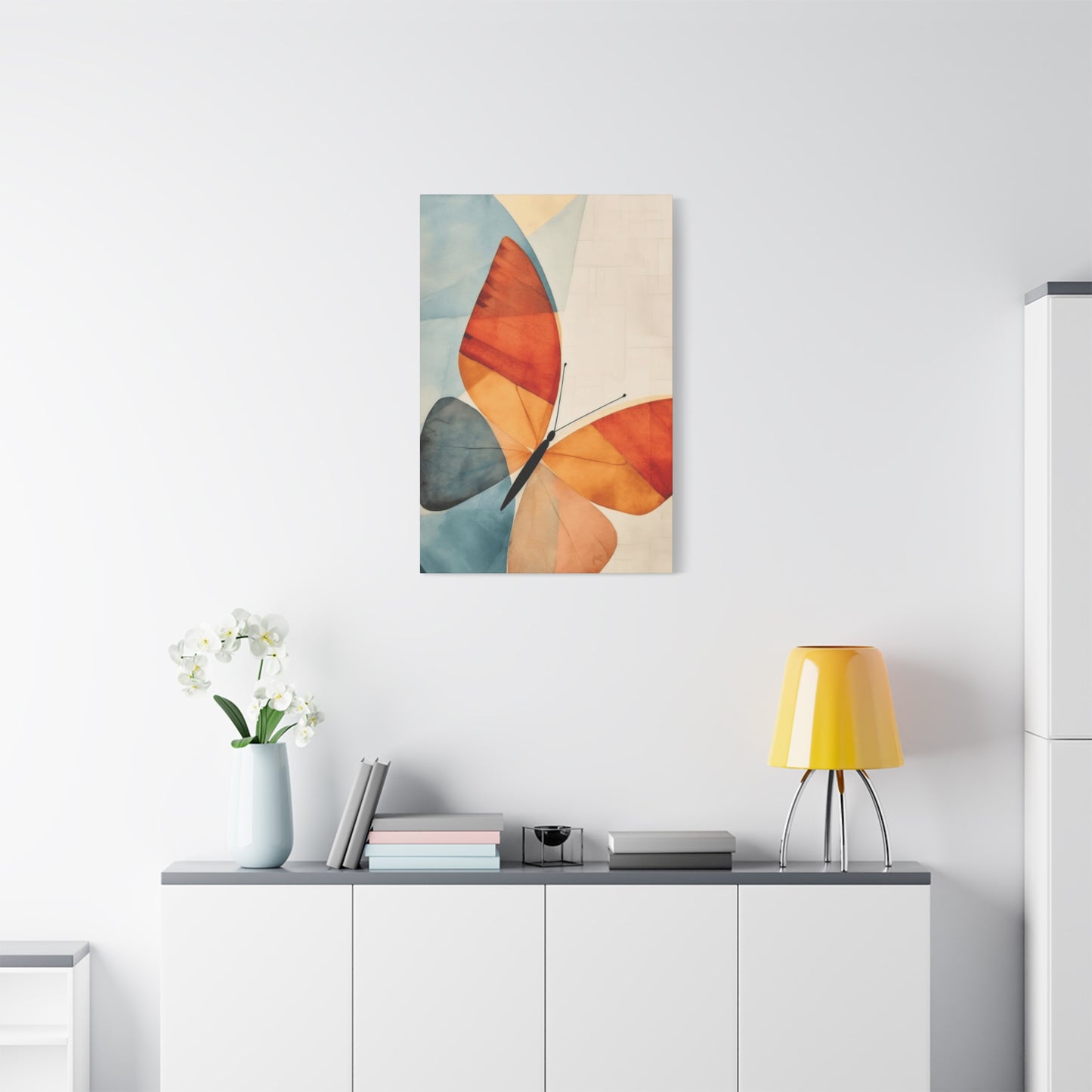 Abstract Butterfly Painting Wall Art & Canvas Prints