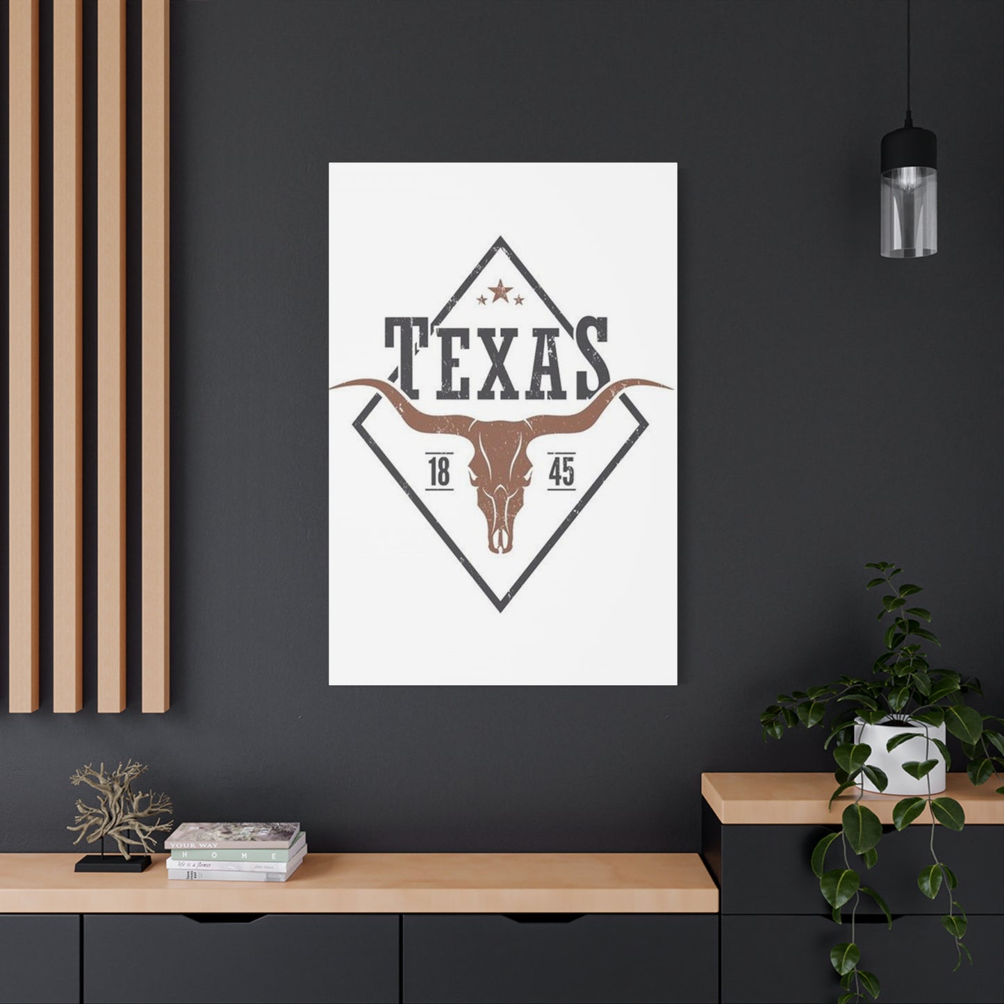 18 45 Texas Poster Wall Art & Canvas Prints