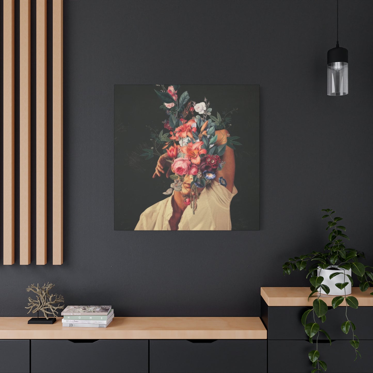 Frank Moth Roses Blooms When I Think About You Wall Art & Canvas Prints