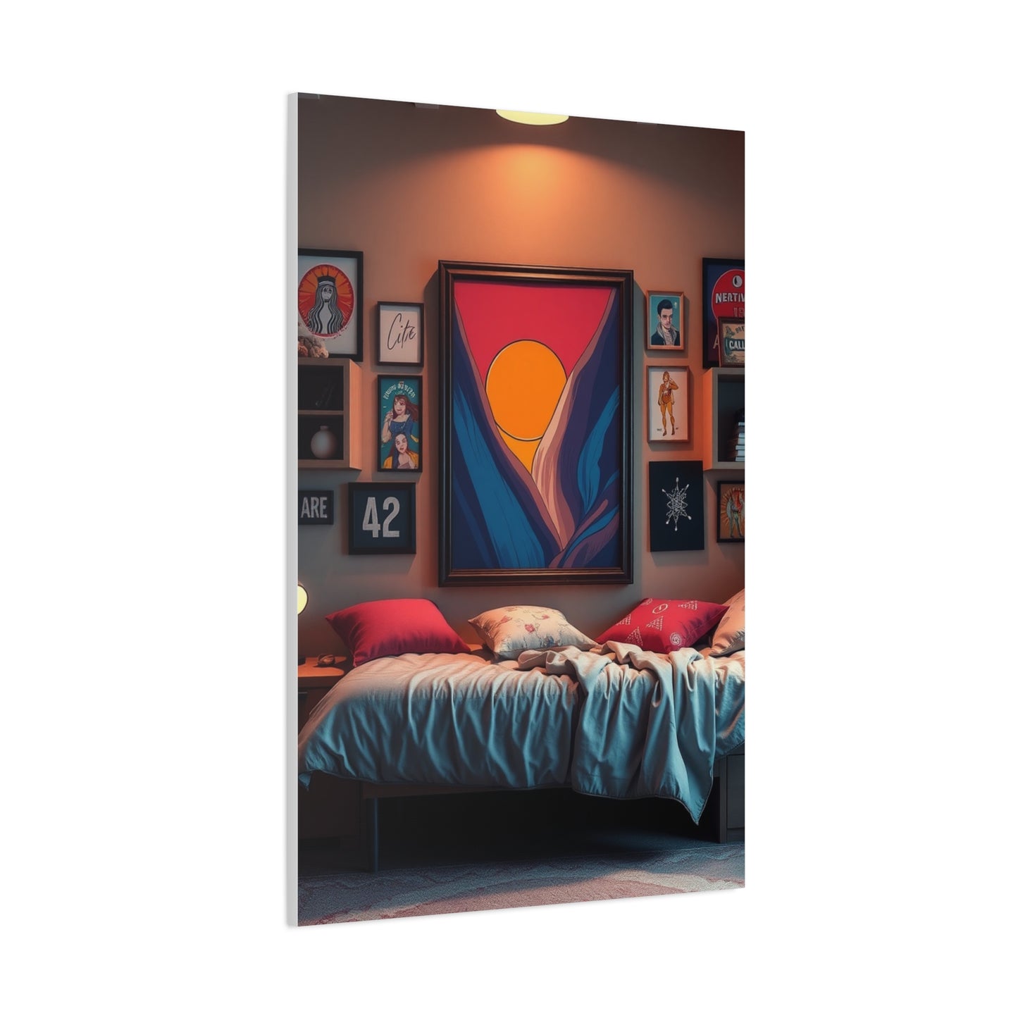 Dorm Room Art Canvas Art 4 Wall Art & Canvas Print