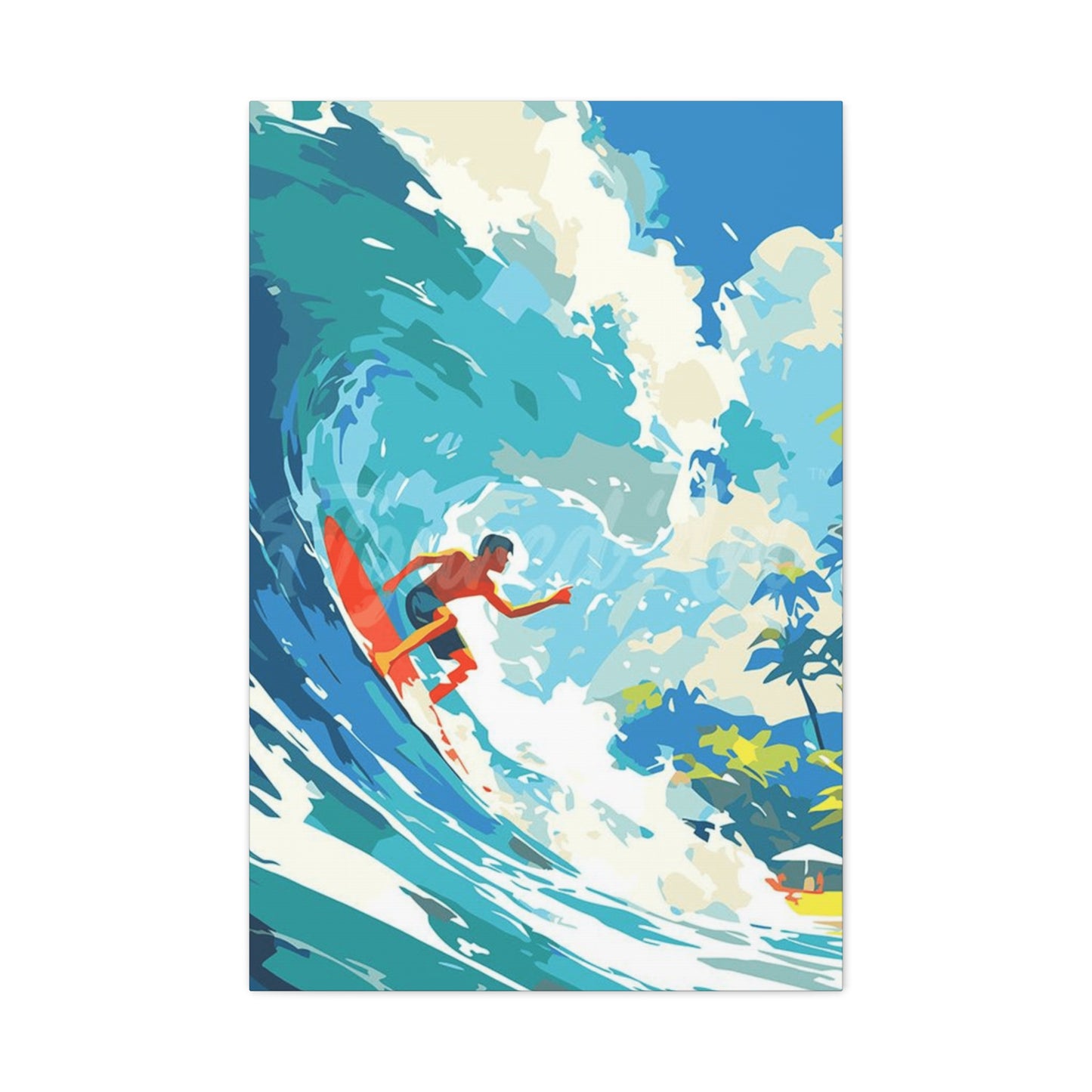 Surfing Wall Art & Canvas Prints