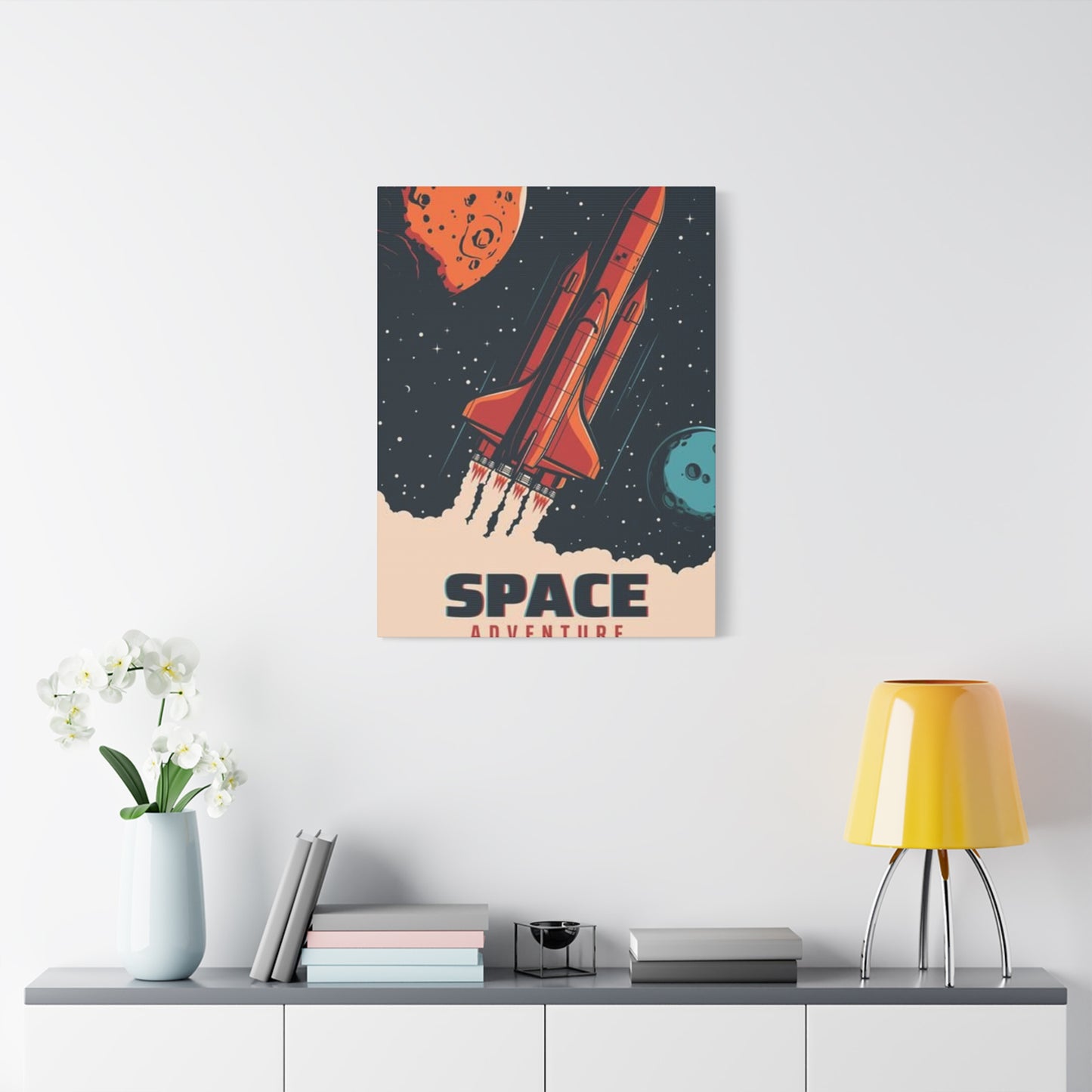 Space Adventure Poster Wall Art & Canvas Prints