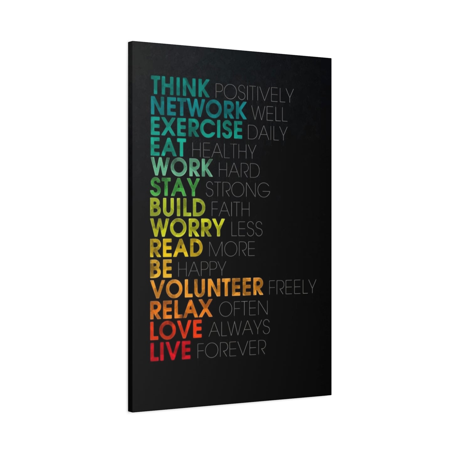 Think Network Exercise Wall Art & Canvas Prints