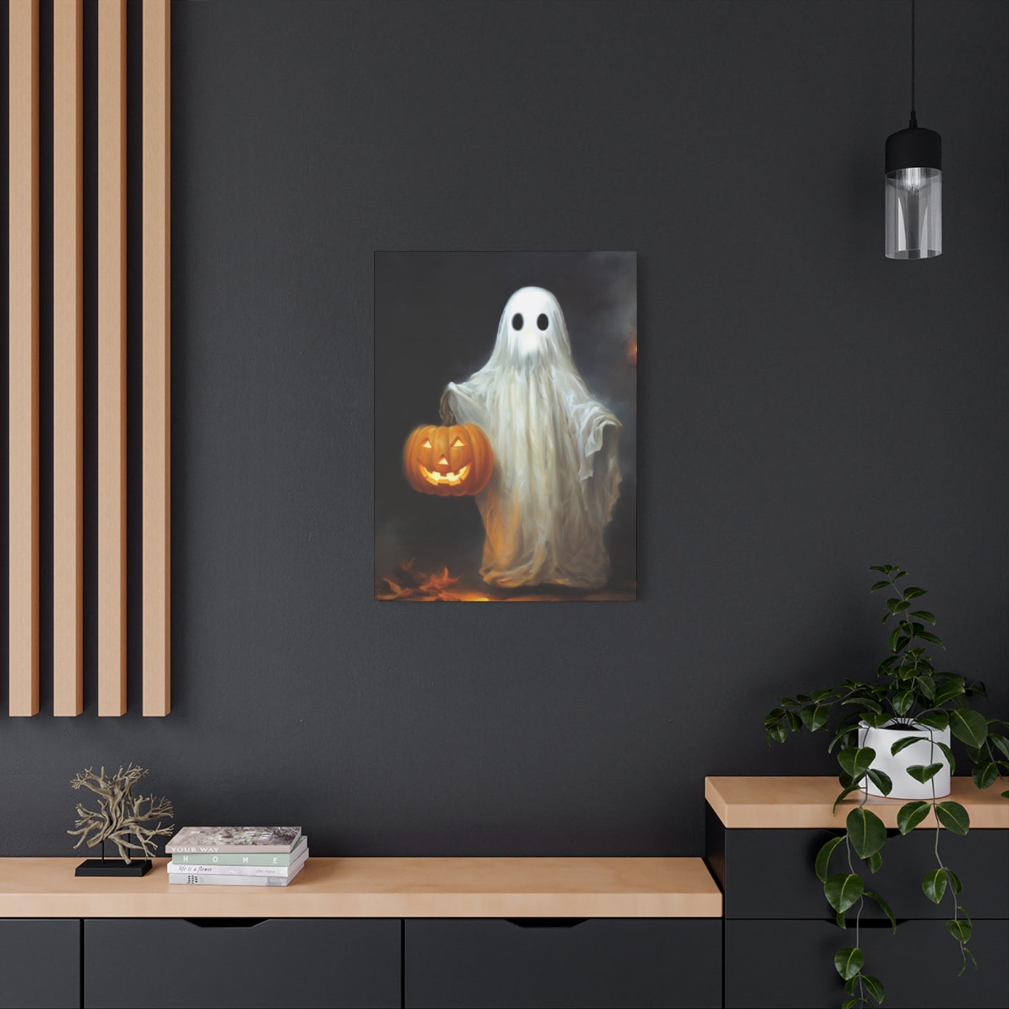 Halloween Painting Wall Art & Canvas Prints