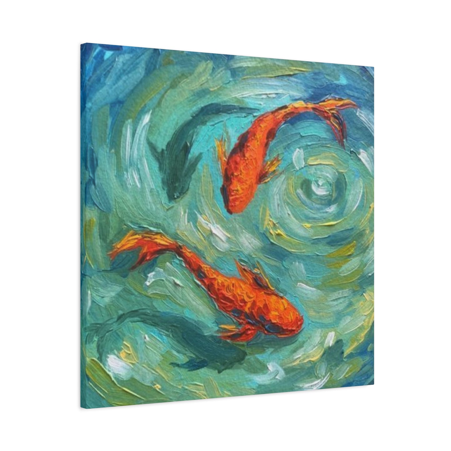 Two Koi Fishes Wall Art & Canvas Prints