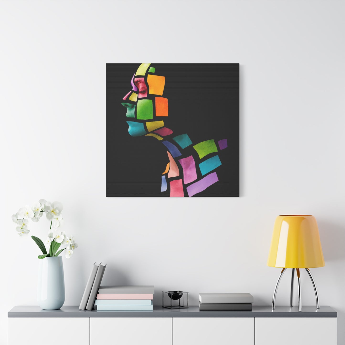 Color Block Wall Art & Canvas Prints