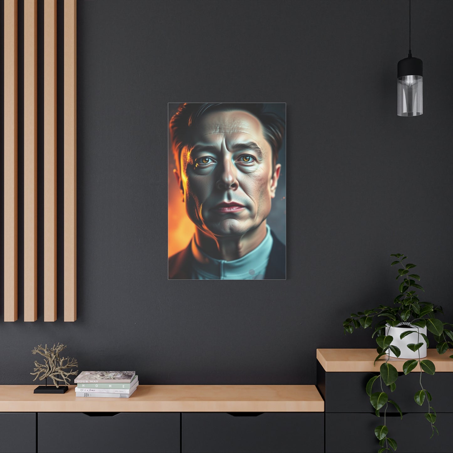 Elon Musk Art Supreme Canvas Gallery Wall Art & Canvas Print