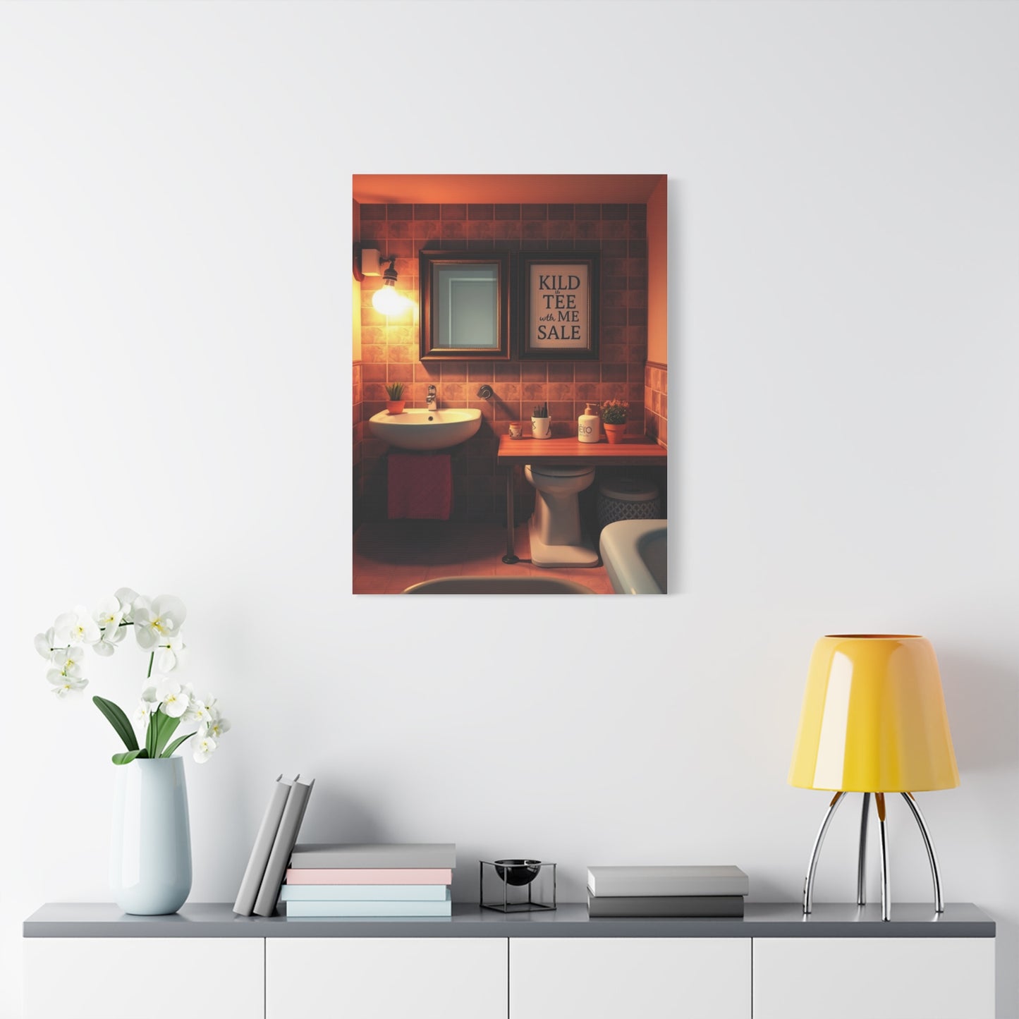 Kid’s Bathroom Art Canvas Art 4 Wall Art & Canvas Print