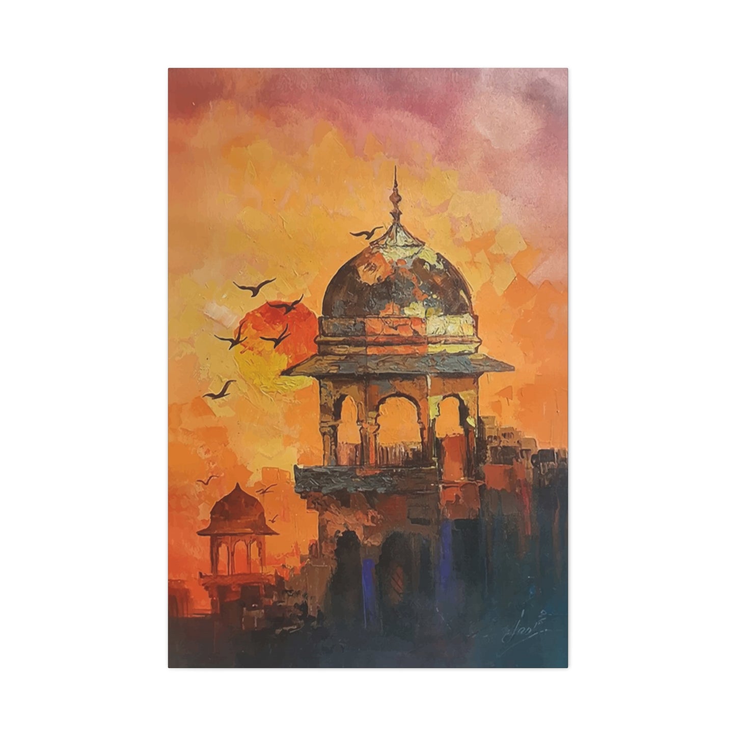Aesthetic Building Abstract Wall Art & Canvas Prints