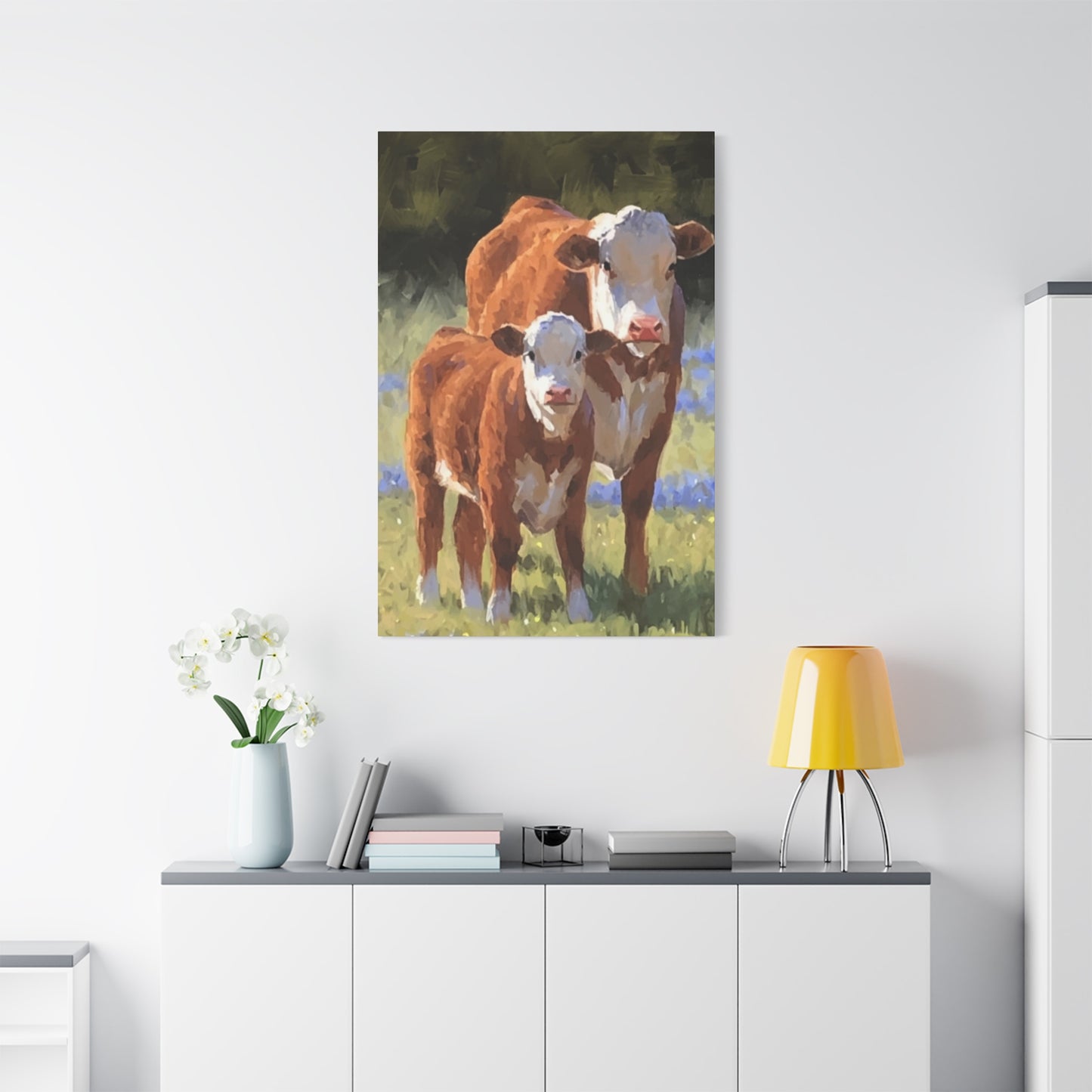 Beautiful Cow Wall Art & Canvas Prints