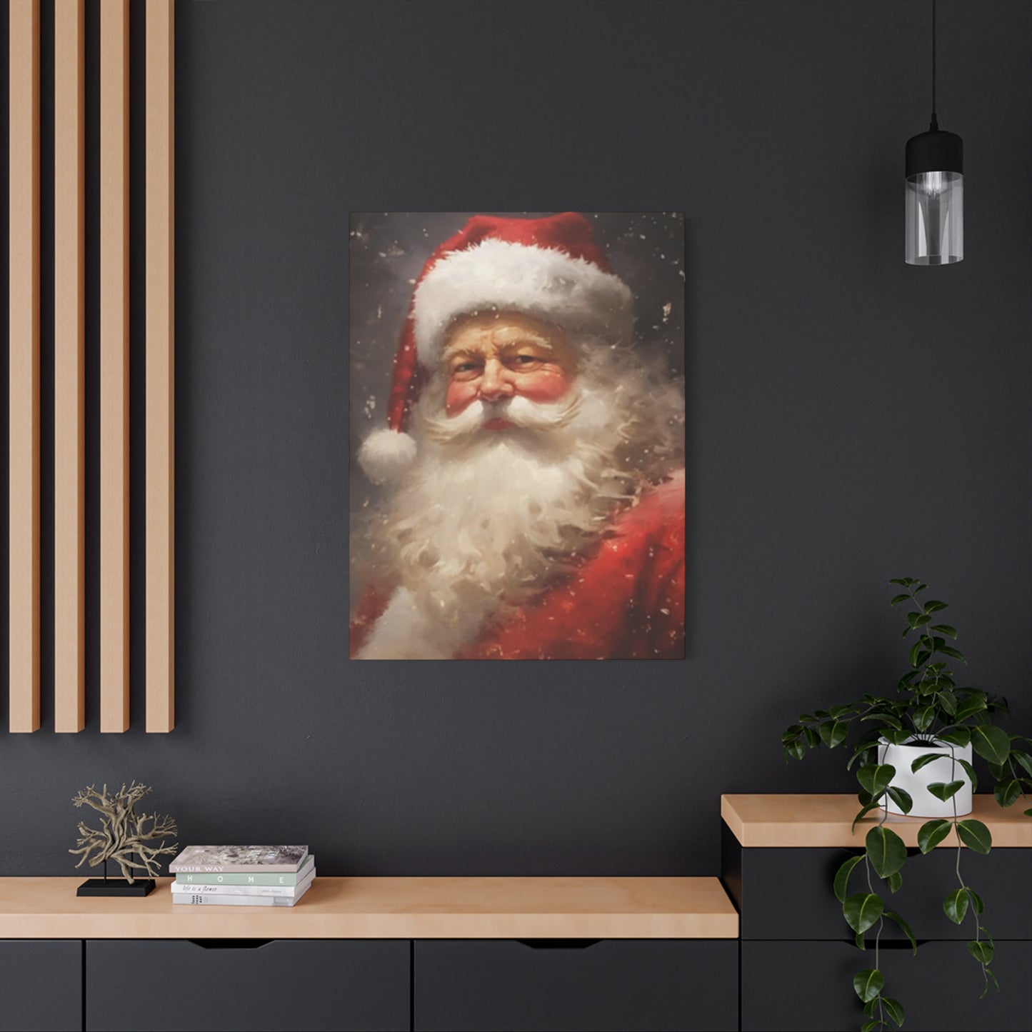 Santa Claus Portrait Wall Art & Canvas Prints