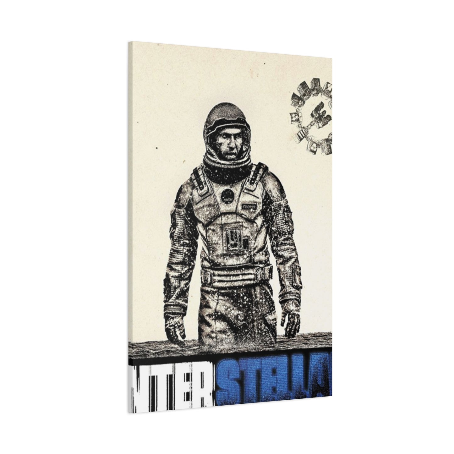 Interstellar Movie Poster Wall Art & Canvas Prints