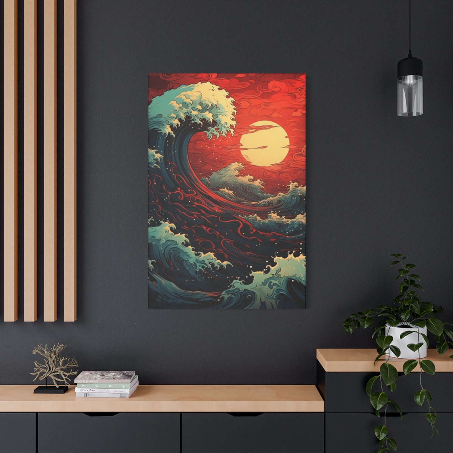 Vintage Waves Wall Art & Canvas Prints