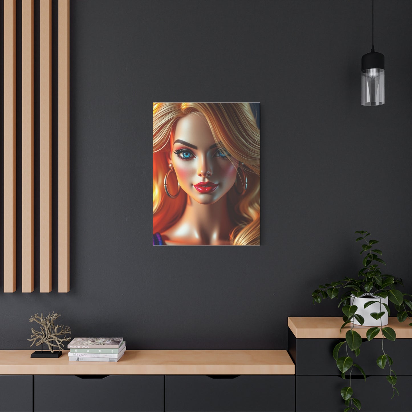 Barbiecore Art Canvas Art 1 Wall Art & Canvas Print