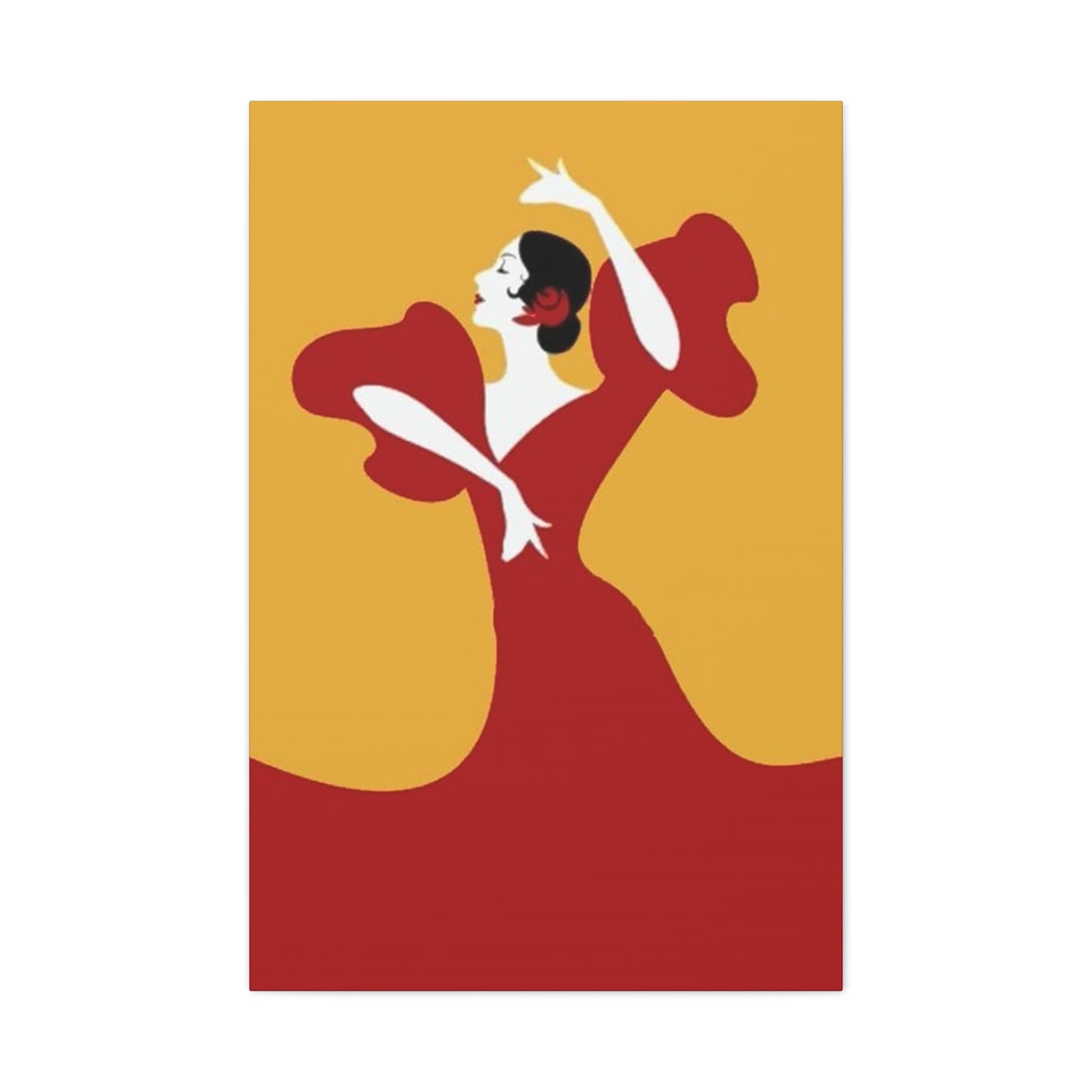 Abstract Spain Traditional Dance Wall Art & Canvas Prints