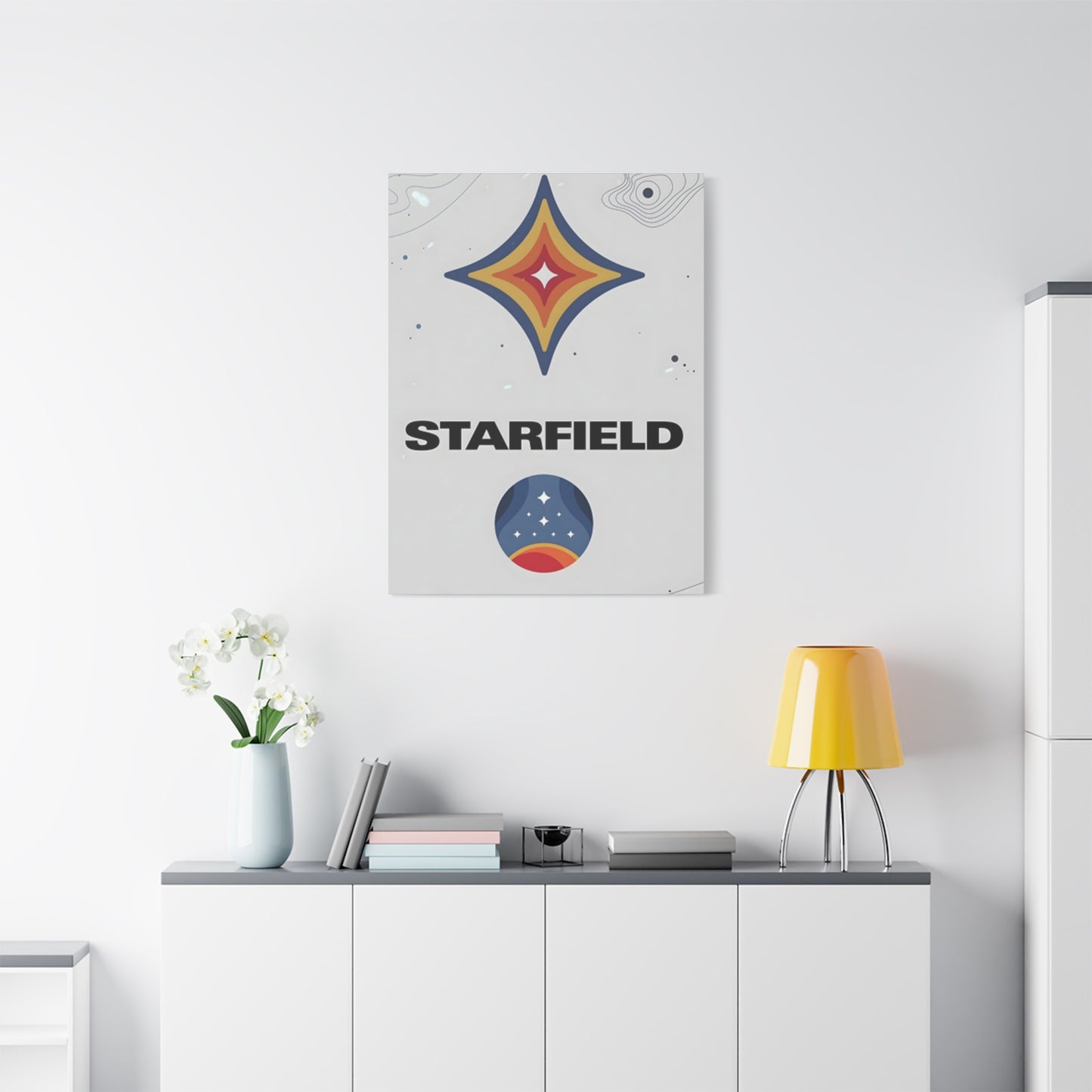Starfield Poster Wall Art & Canvas Prints