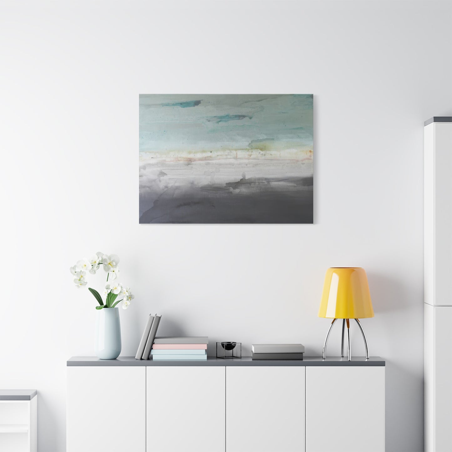 Kent Youngstrom Grays Blues And Some Yellows Wall Art & Canvas Prints